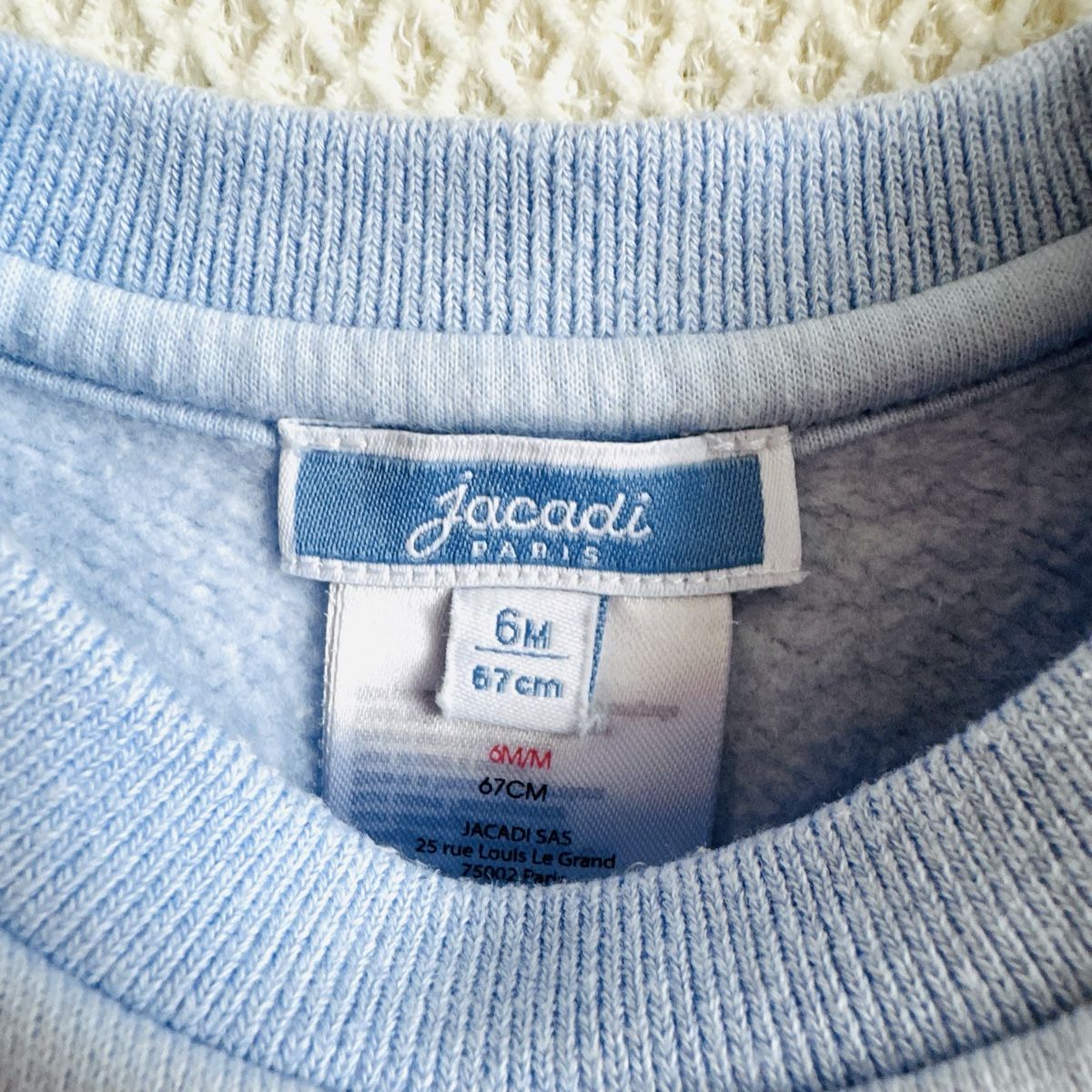 Jacadi Pulls et sweat-shirts: Pull Jacadi bébé 6 mois bleu – Neuf (Voir description) à La Tour-de-Peilz par tinazi 1