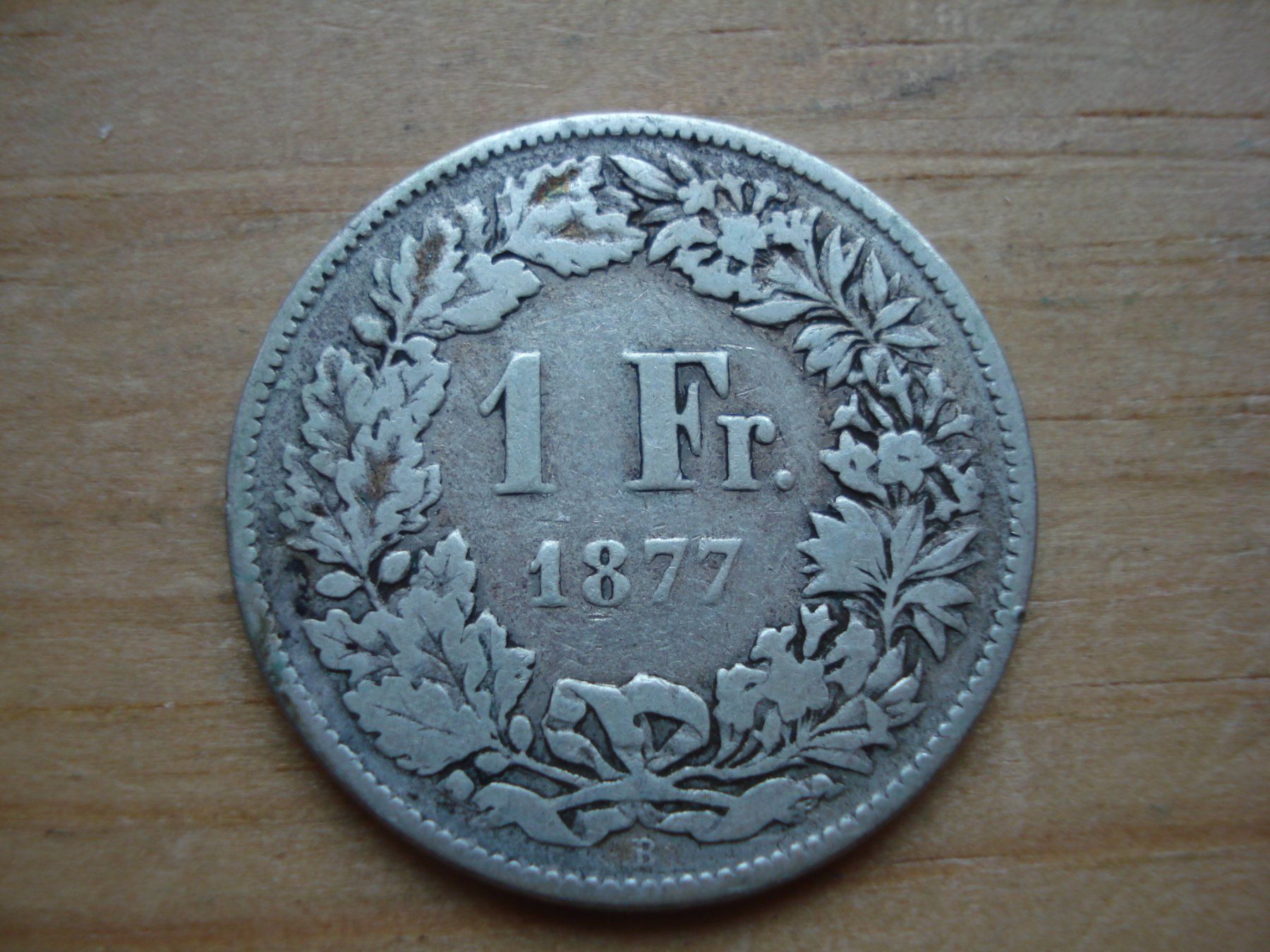 Tutti le monete: (N) 1 Franken 1877 – Usato da Erlach venduto da Net-Coins