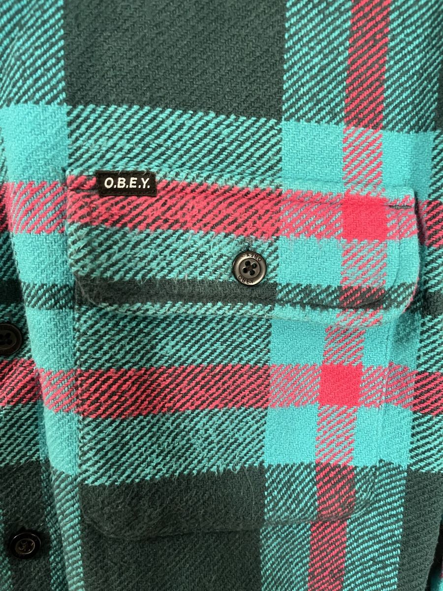 Camicie: Obey Kariertes Hemd/Jacke Grösse S – Usato da Frauenfeld venduto da jon_dlt7 3