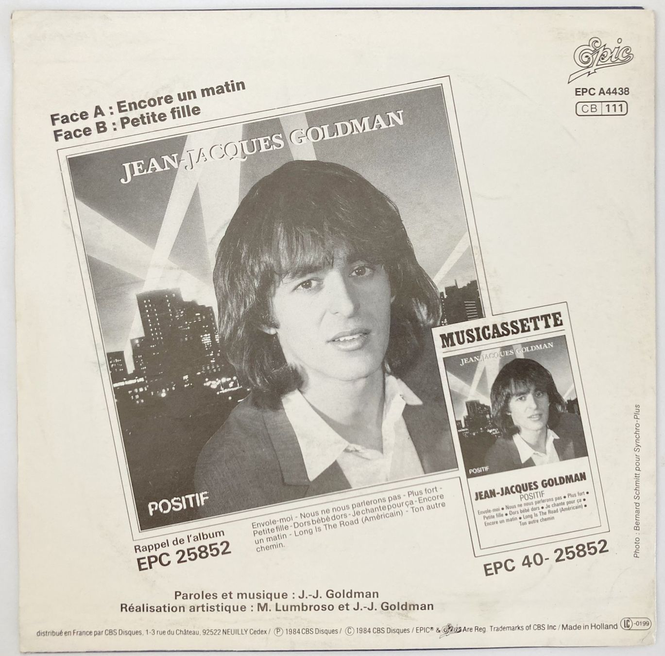 Dischi in vinile: JEAN-JACQUES GOLDMAN - ENCORE UN MATIN – Usato da Bottens venduto da hotter-than-hell 1