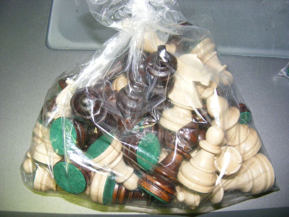 SCHACH STAUNTON MODEL FIGUREN 97 mm HOLZ NEU Kaufen auf Ricardo