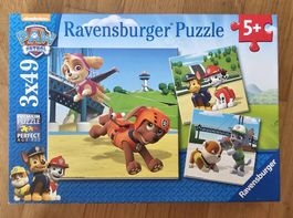 Paw Patrol 3 verschiedene Puzzle