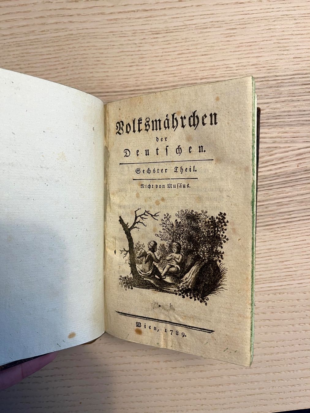 Libri: Volksmährchen der Deutschen 1788 -1789 – Usato da Bern venduto da xberg36 2