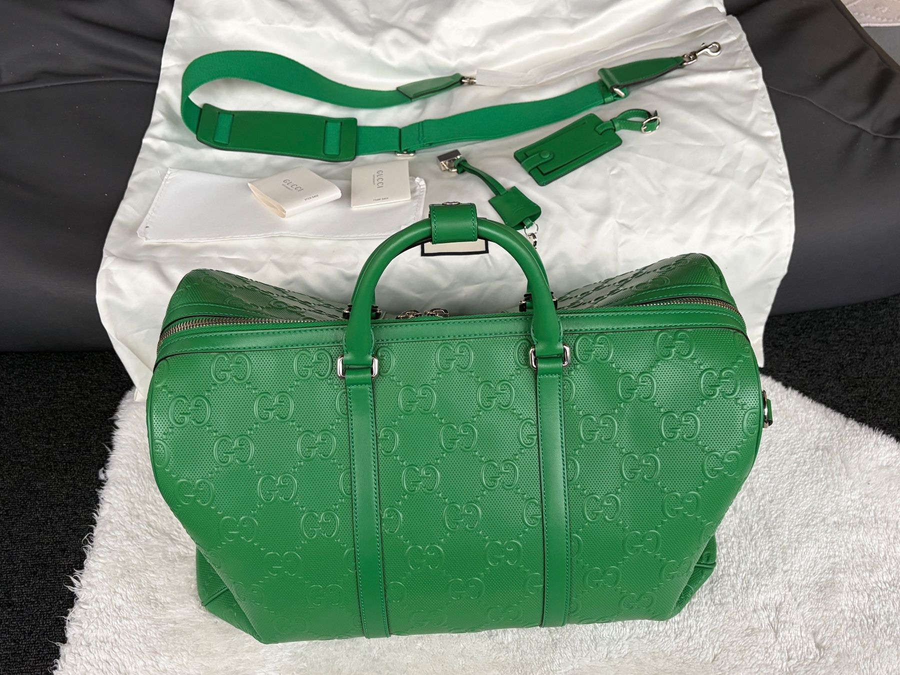 Gucci Borse: GUCCI HANDTASCHE WEEKENDER SONDERFARBE NEU – Nuovo e nell'imballaggio originale da Rütihof venduto da elcheffe81 5