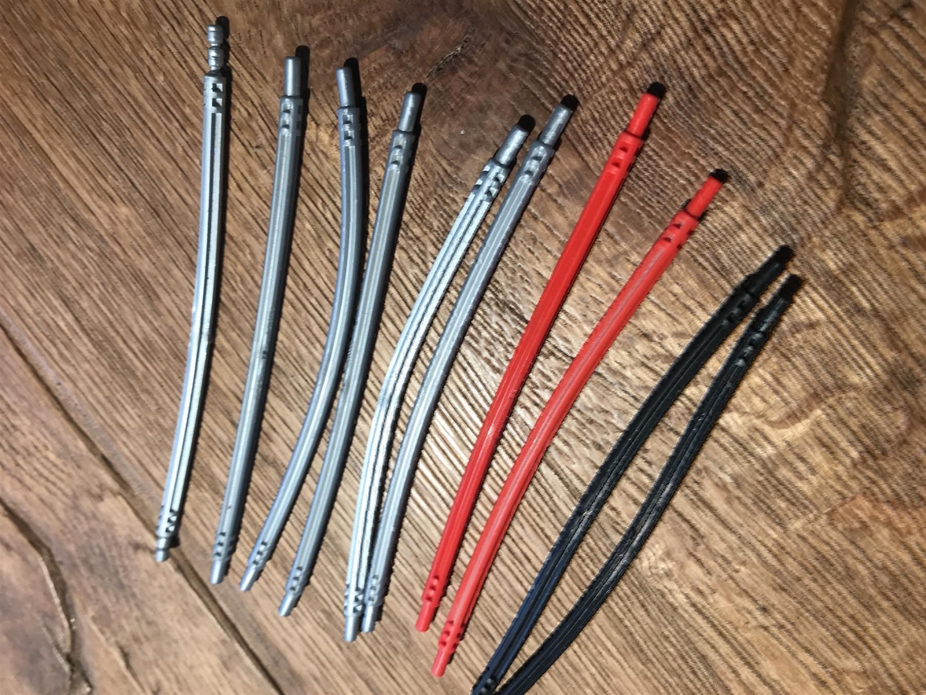 Lego Giocattoli: LEGO 10x Achse 16 flexibel (32202) – Usato da Müntschemier venduto da Svonae