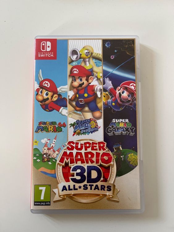 Fourreau Personnalisé Pour Jeu Nintendo Switch Super Mario 3D All Stars - Neuf Sous Film