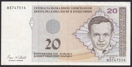 Bosnien und Herzegowina 20 Maraka 1998