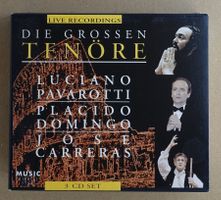 Die grossen Tenöre - Pavarotti/Domingo/Carreras (3 CDs) -F19