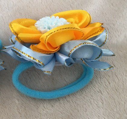 Accessori per capelli: Haargummis handgefertigt – Nuovo e nell'imballaggio originale da Grüningen venduto da tienda100 2