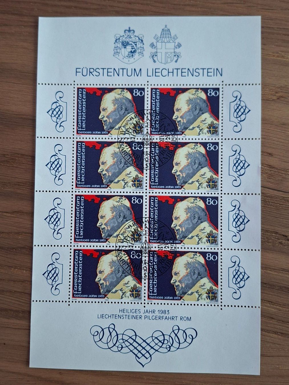 Tutti i francobolli: Kleinbogen: Liechtenstein 1983 – Nuovo (secondo la descrizione) da Hinterkappelen venduto da 1399