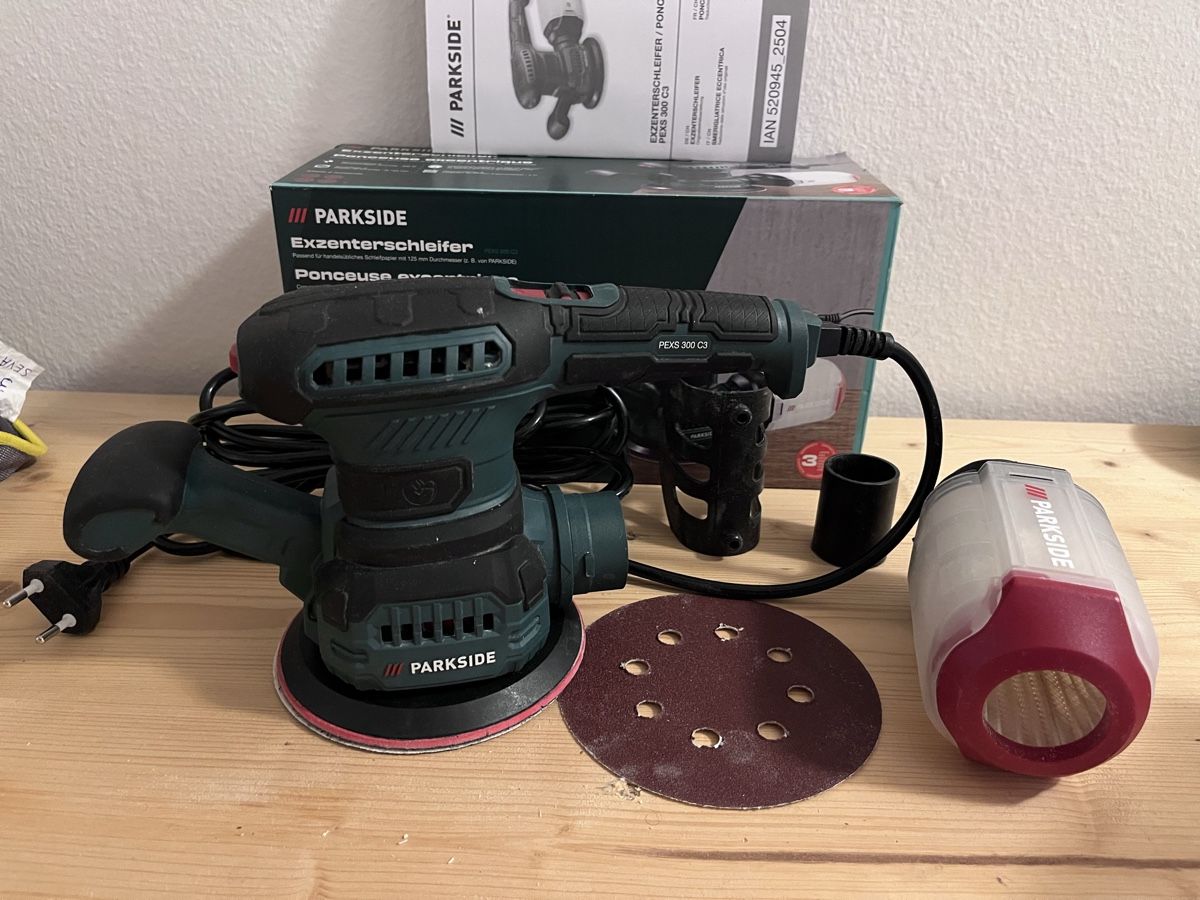 Parkside Smerigliatrici & Lucidatrici: Parkside Exzenterschleifer – Nuovo (secondo la descrizione) da Luzern venduto da vik_flj7 2