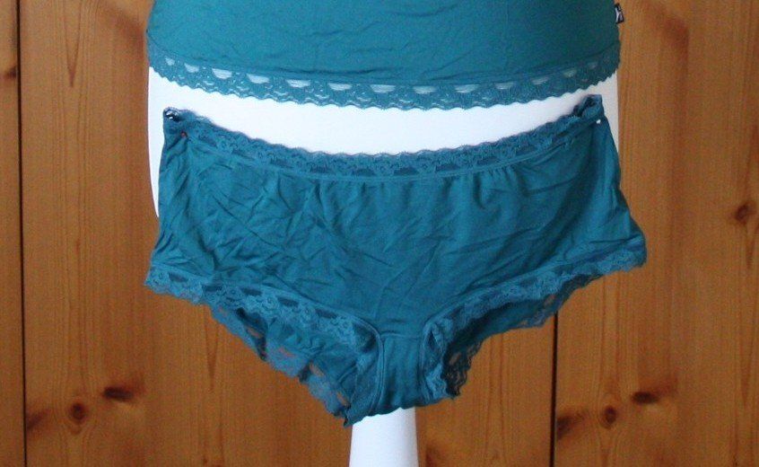 Sonstige Unterwäsche: Set: Unterhemd mit Slip LIKE IT petroll Gr. L – Neu (gemäss Beschreibung) aus Flüelen von Diversicum-Textil 1
