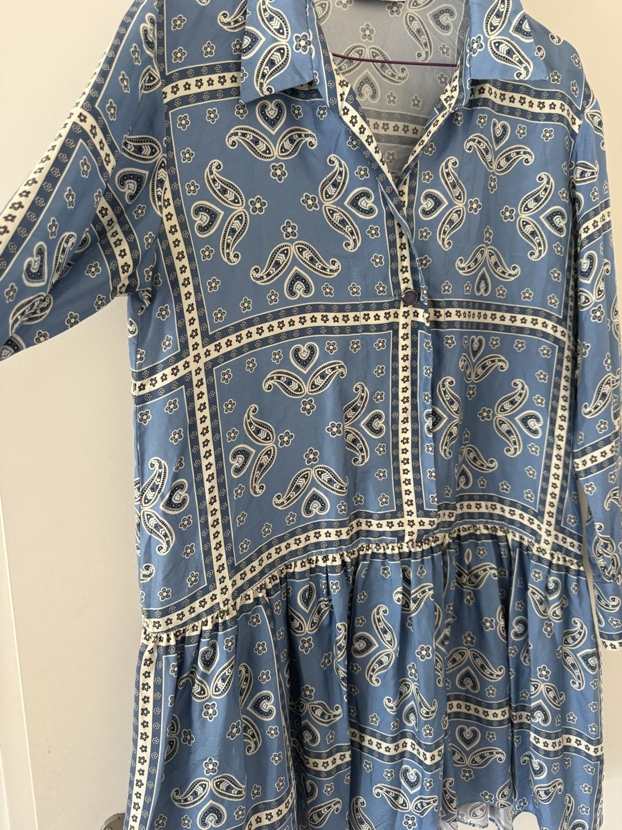 Sandro Vestiti: Seidenkleid Sandro, Gr M, NP 400.00, 100 % Seide – Usato da Münchenbuchsee venduto da Mantik 4