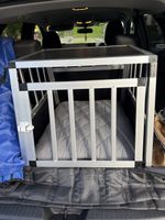 Hundetransportbox Aluminium L 69x54x50cm LxB H neuwertig