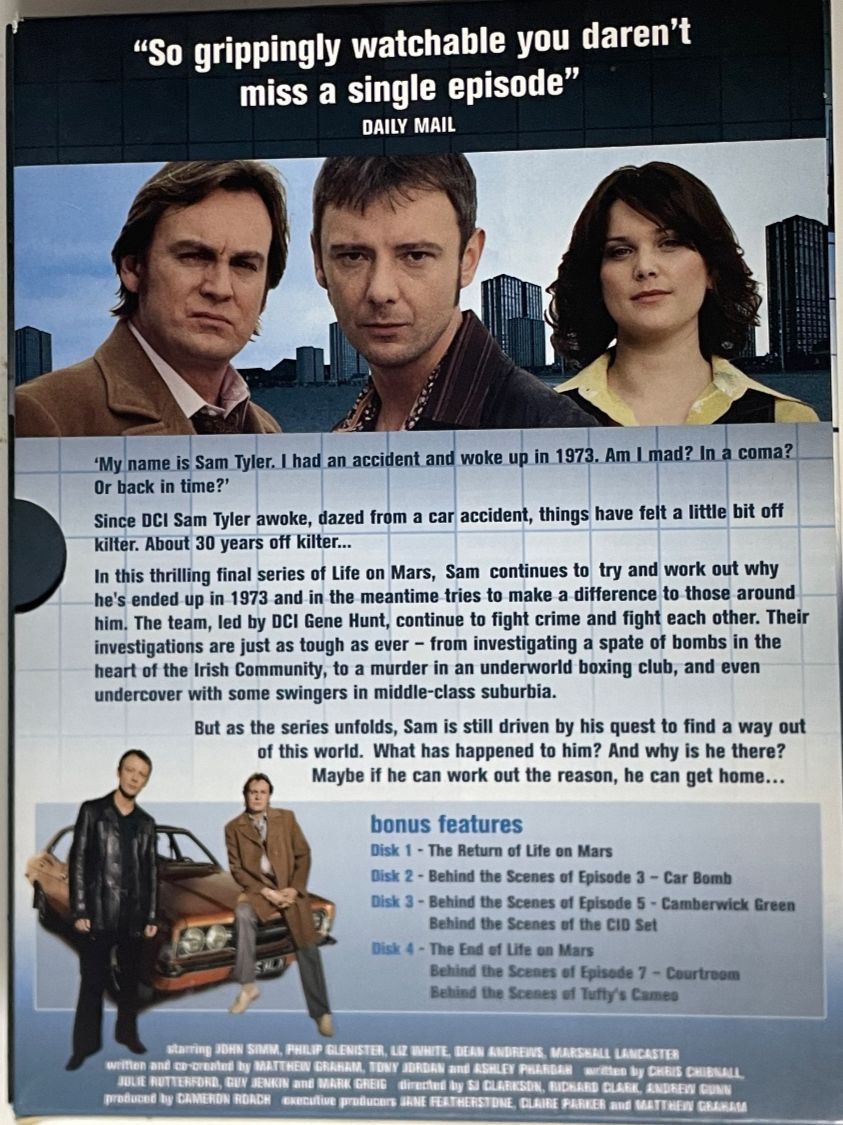 Alle DVDs: Life on Mars / Series 2 – Gebraucht aus Muri b. Bern von AdidasCollector 3