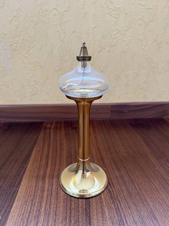 Lampes: Messing-Öllampe – Neuf avec emballage d'origine à Dübendorf par rut_5b5n