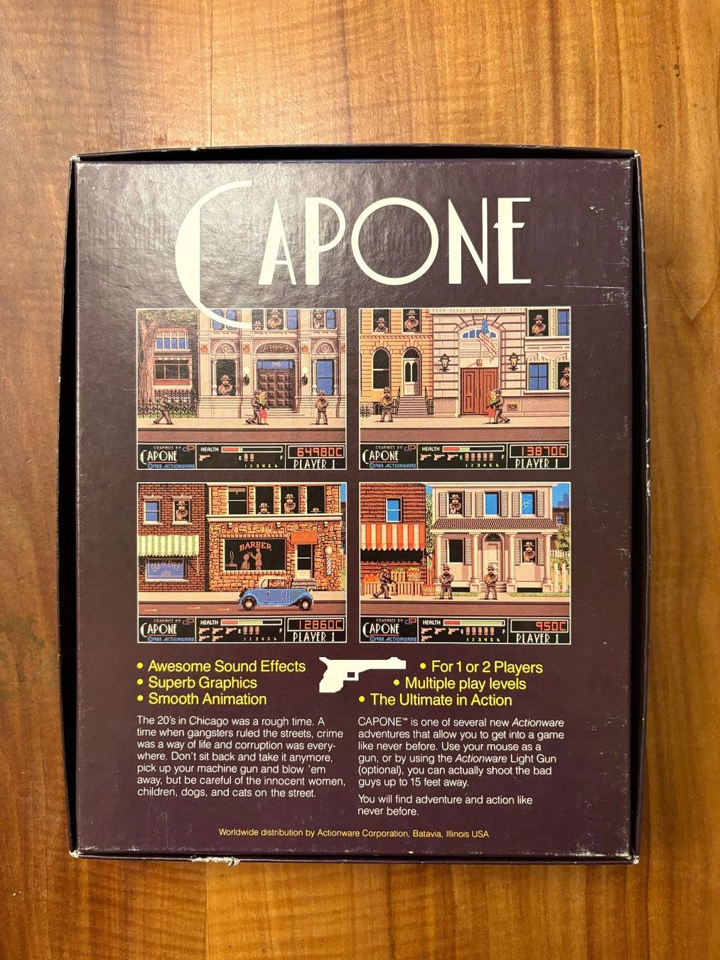 Giochi: Amiga Spiel: Capone – Usato da Niederhasli venduto da Manuf0 1