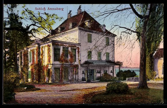 Ansichtskarten: AK Arenaberg, Schloss, 1936 – Gebraucht aus Berlin von bartko-reher