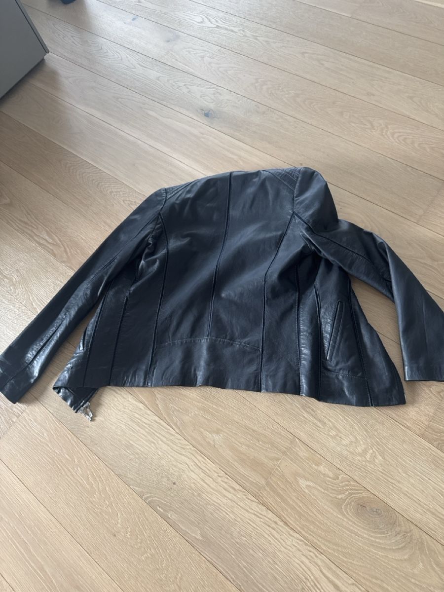 Giacche: Blaue Damen Lederjacke 36 – Usato da Nürensdorf venduto da Hlen 1
