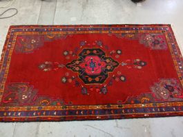 ORIENTTEPPICH 135 X 245 CM GUTER ZUSTAND ROT