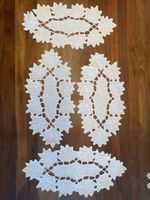 4er Set Tischsets Deckchen