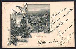 Tiefencastel, Teilansicht, Solisbrücke