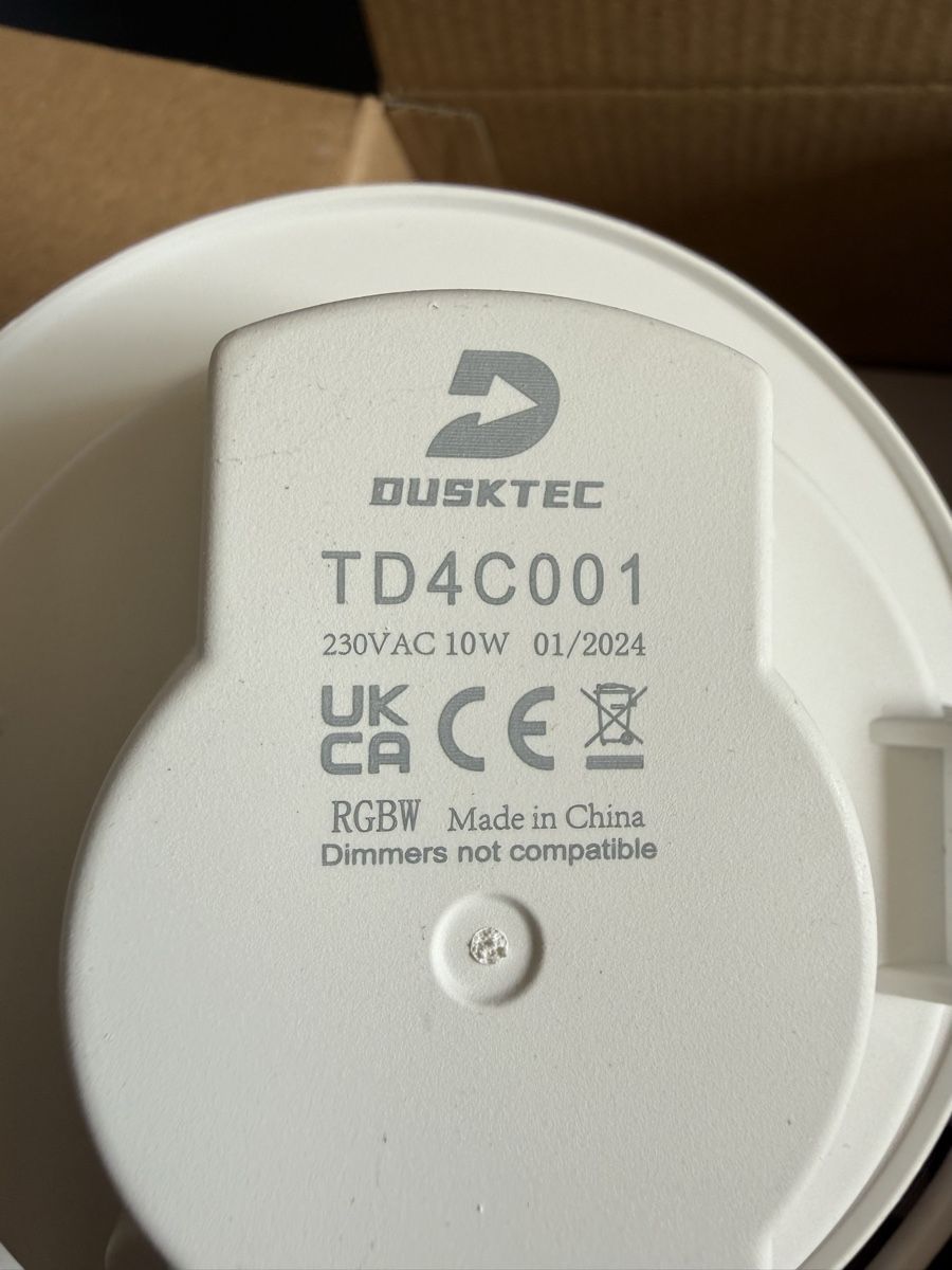 Lampadari & plafoniere: New Dusktec 4" LED Down Light 10W RGBW Smart Bulb 4 Pack – Nuovo e nell'imballaggio originale da Wallbach venduto da Nenex 6