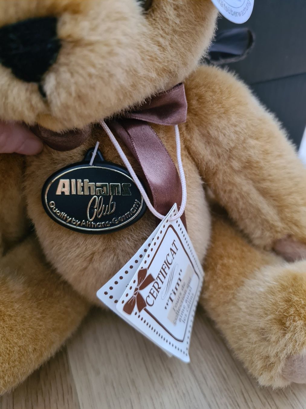 Jouets: Teddy Althans Club Plüschtier – D'occasion à Langenthal par Polarisstern 1
