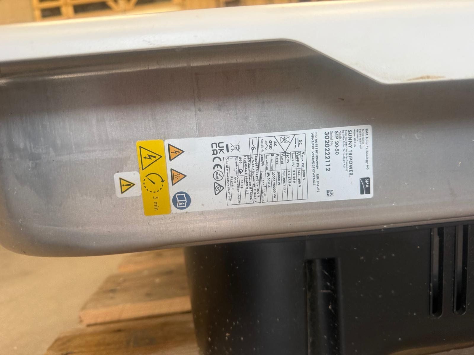 Inverter: Wechselrichter Sunny Tripower X20 – Usato da Hüttwilen venduto da Meyer2 2