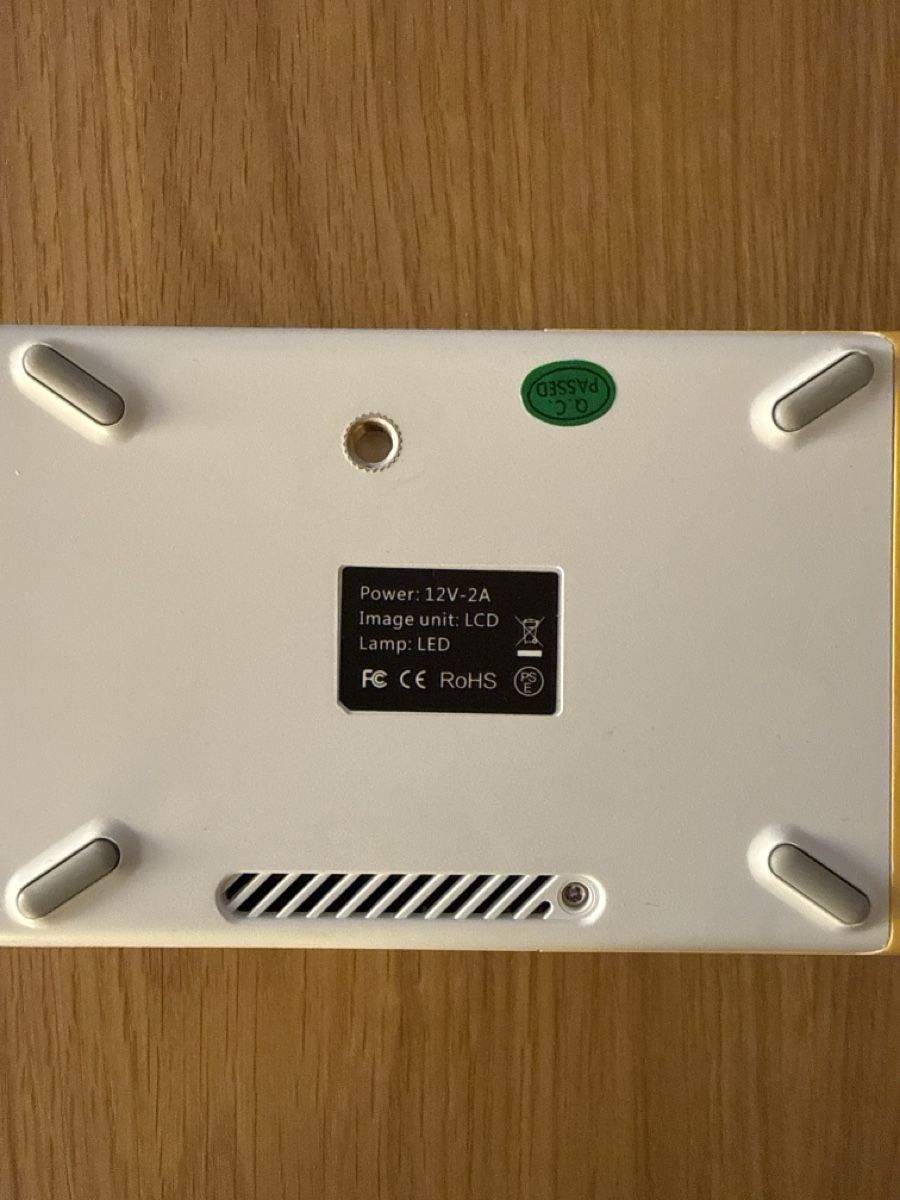 Proiettori: LED Mini Beamer Excelvan, HDMI, USB, 1920x1080, TOP – Usato da Olten venduto da mho87 6