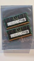 2x Samsung RAM 16GB DDR5 5600MHz SO-DIMM neuwertig