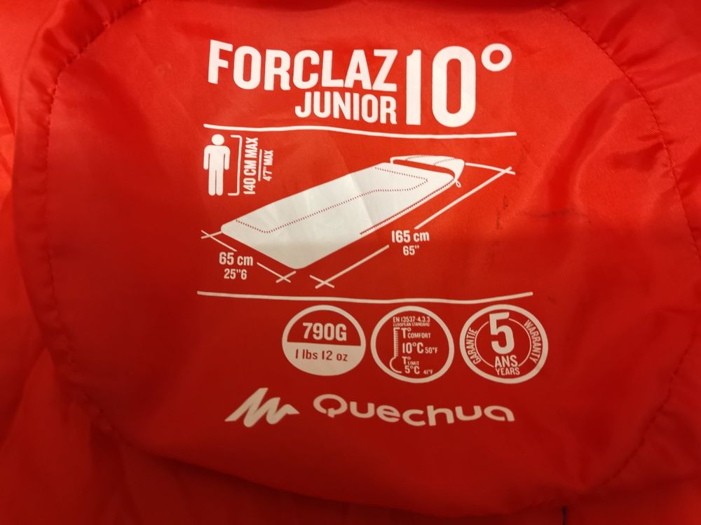 Kinderschlafsack Quechua Forclaz Junior 10 Kaufen auf Ricardo