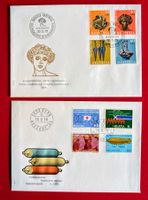 PRO PATRIA SATZ 166 - 169 WERBEMARKEN 561 - 564 FDC 1975