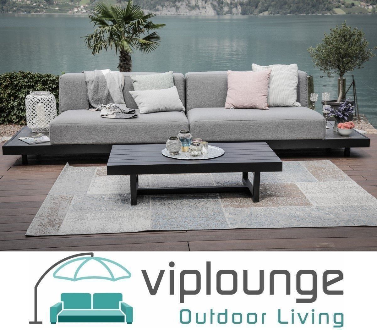 Viplounge Divani: Lounge Outdoor 100% wetterfest – Nuovo e nell'imballaggio originale da Uznach venduto da viplounge 2