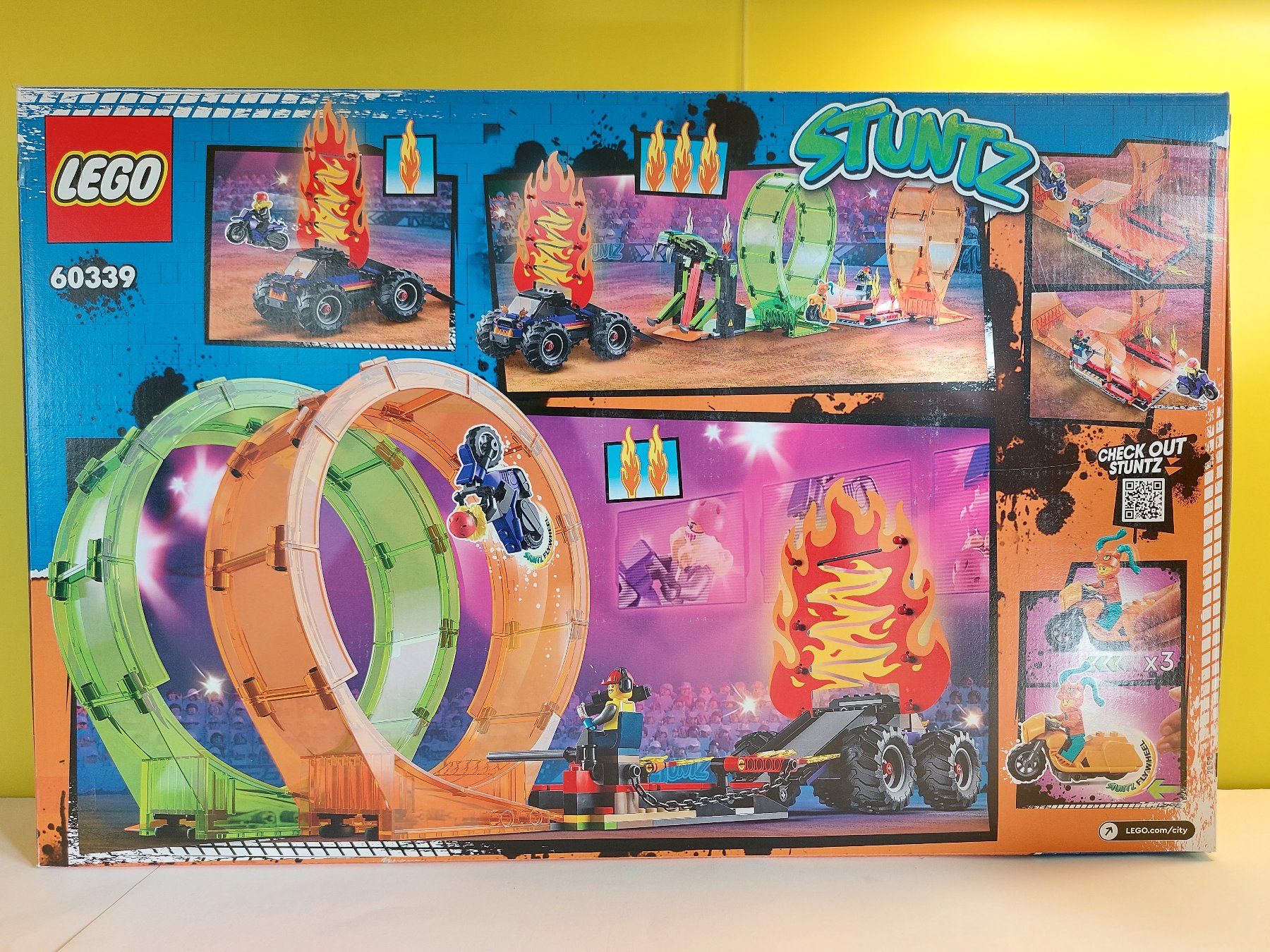 Lego Kit di costruzioni: LEGO City - Stuntshow-Doppellooping 60339 NEU – Nuovo e nell'imballaggio originale da St.Gallen venduto da TinasBauundSpiel 1