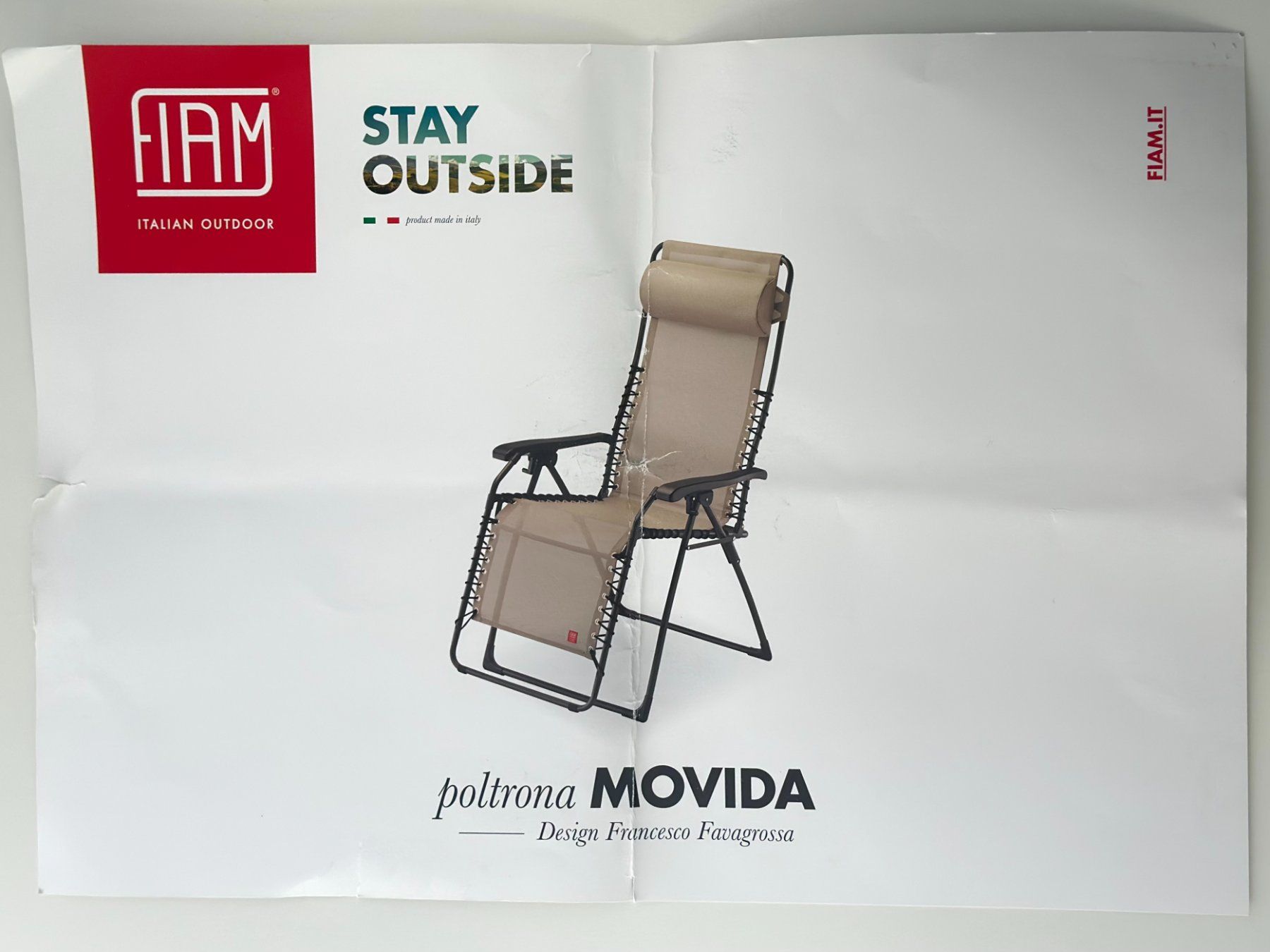 Fiam Sedie a sdraio: FIAM MOVIDA - Chaise longue relax – Usato da Genève venduto da Reveur 3