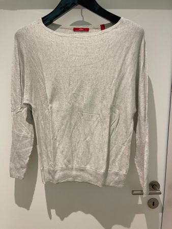 s.Oliver Pullover, Gr. 36, hellgrau