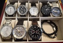 Uhren- Sammlung Boss, Armani, Lacoste