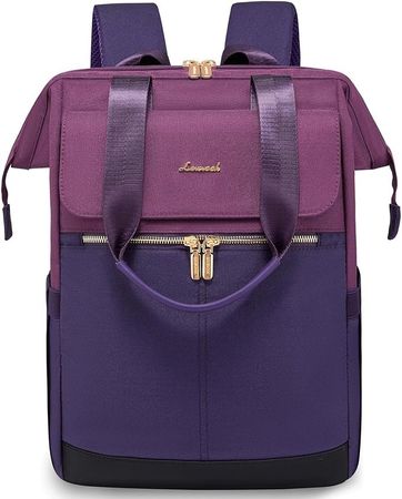 Rucksack | Laptop Tasche | Schule Reiserucksack Lila