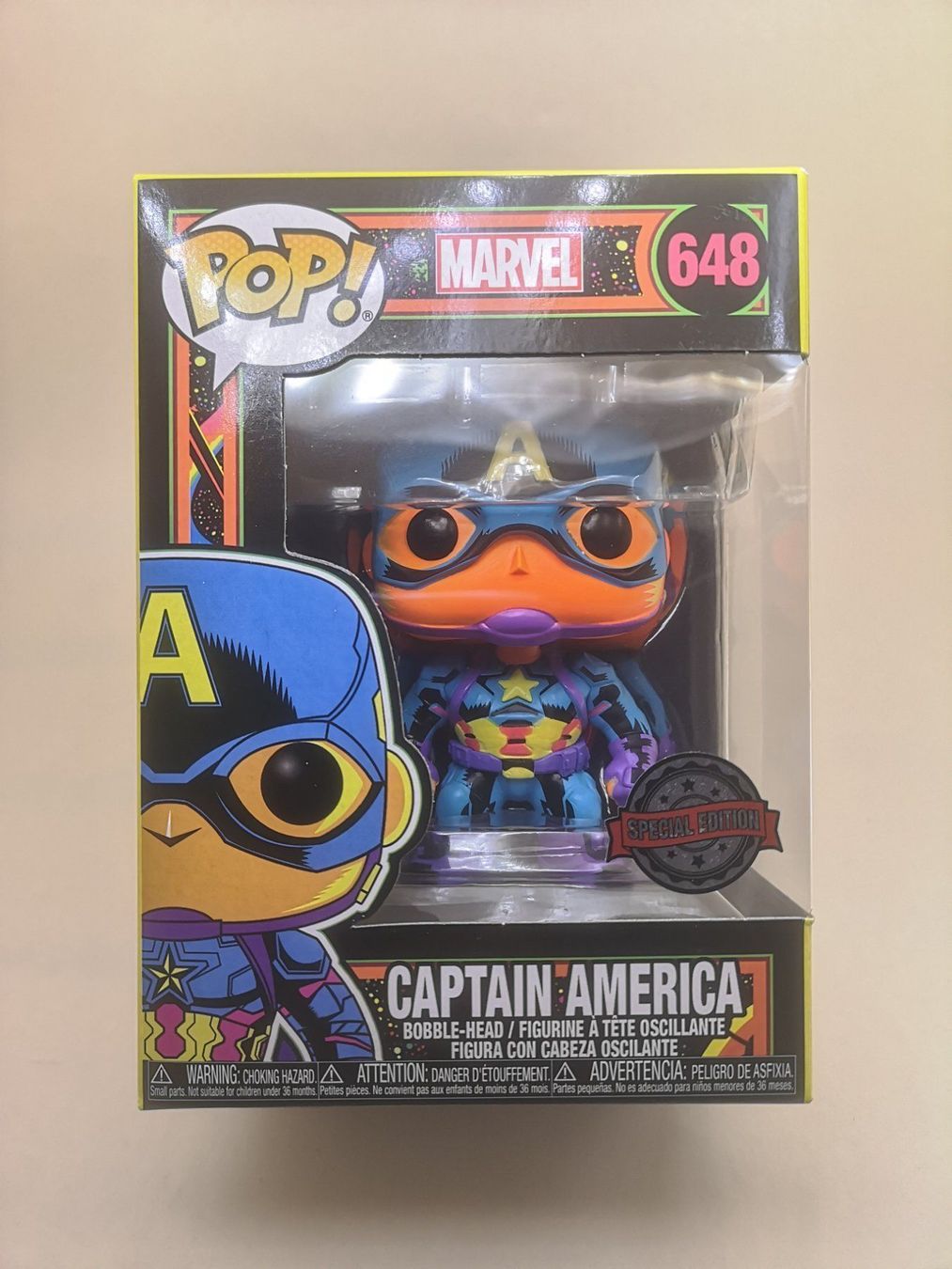 Funko Statuette: Funko Pop Captain America #648 – Nuovo e nell'imballaggio originale da Riehen venduto da _TheCollectorShop_