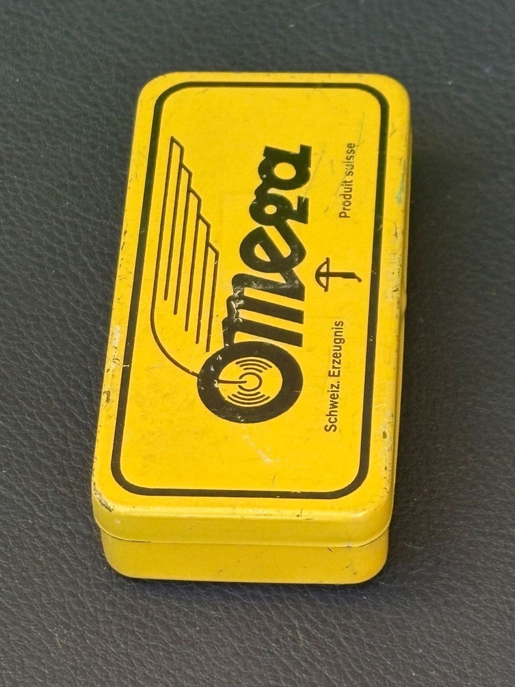 Pezzi di ricambio: alte Schweizer Velo Flickzeug - Dose     Omega – Usato da Wil SG venduto da rolandsflohland 3