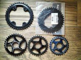 Diverse Kettenblätter SRAM/Shimano GRX/RACEFACE
