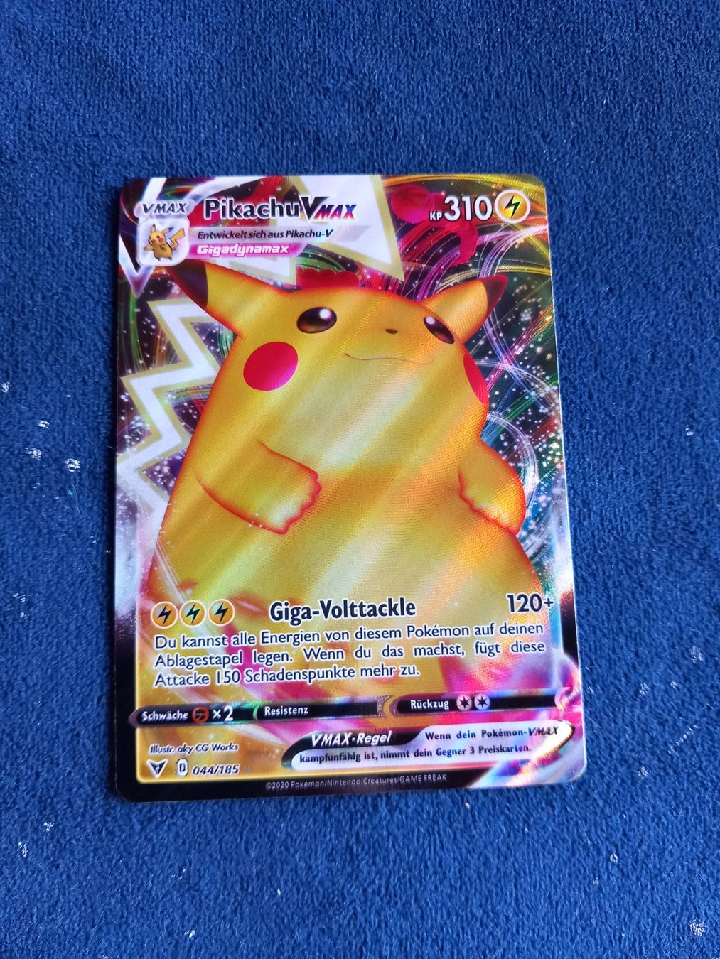 pokemon tcg pocket best new cards Pikachu VMax - SWSH286 Full Art Ultra Rare Promo main image 1