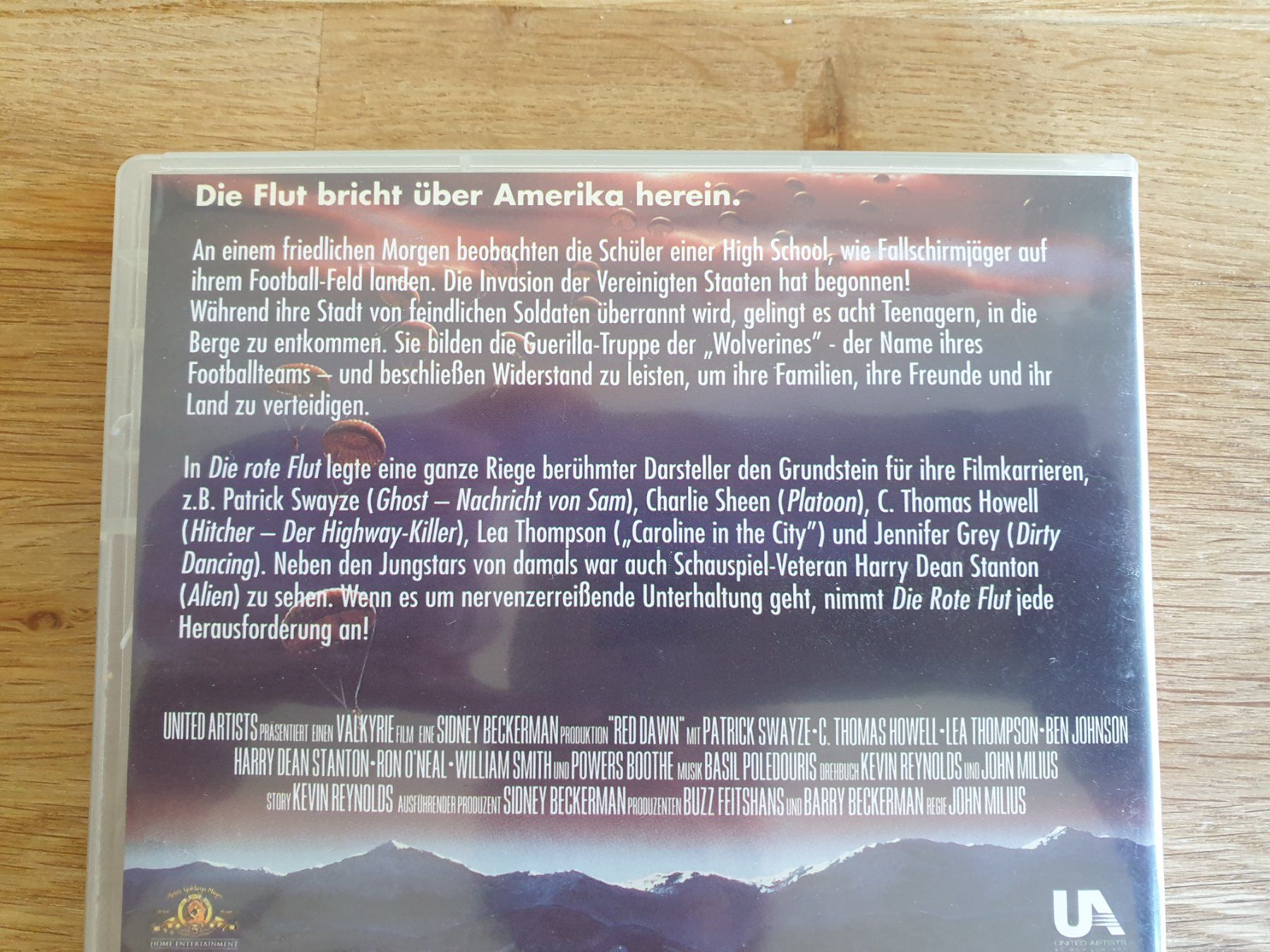 Tutti i DVDs: Die rote Flut – Usato da Moosseedorf venduto da Feinbein 1