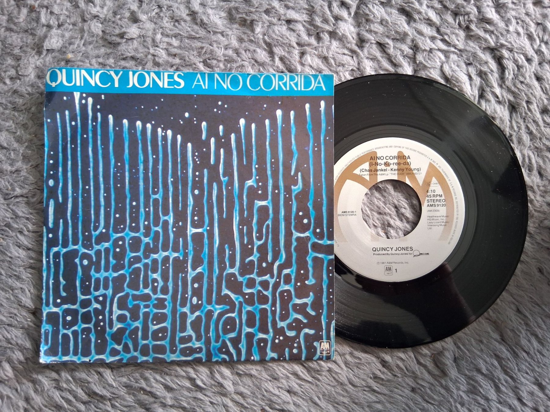 Dischi in vinile: QUINCY JONES       AI NO CORRIDA     7NER SINGLE – Usato da Wetzikon ZH venduto da Ramones01