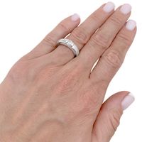 CHAUMET-RING, MODELL „GIOIA“, WEISSGOLD, DIAMANT.