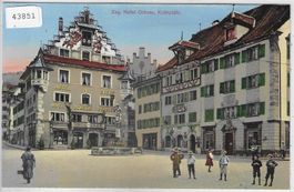 Zug - Hotel Ochsen, Kolinplatz - Litho