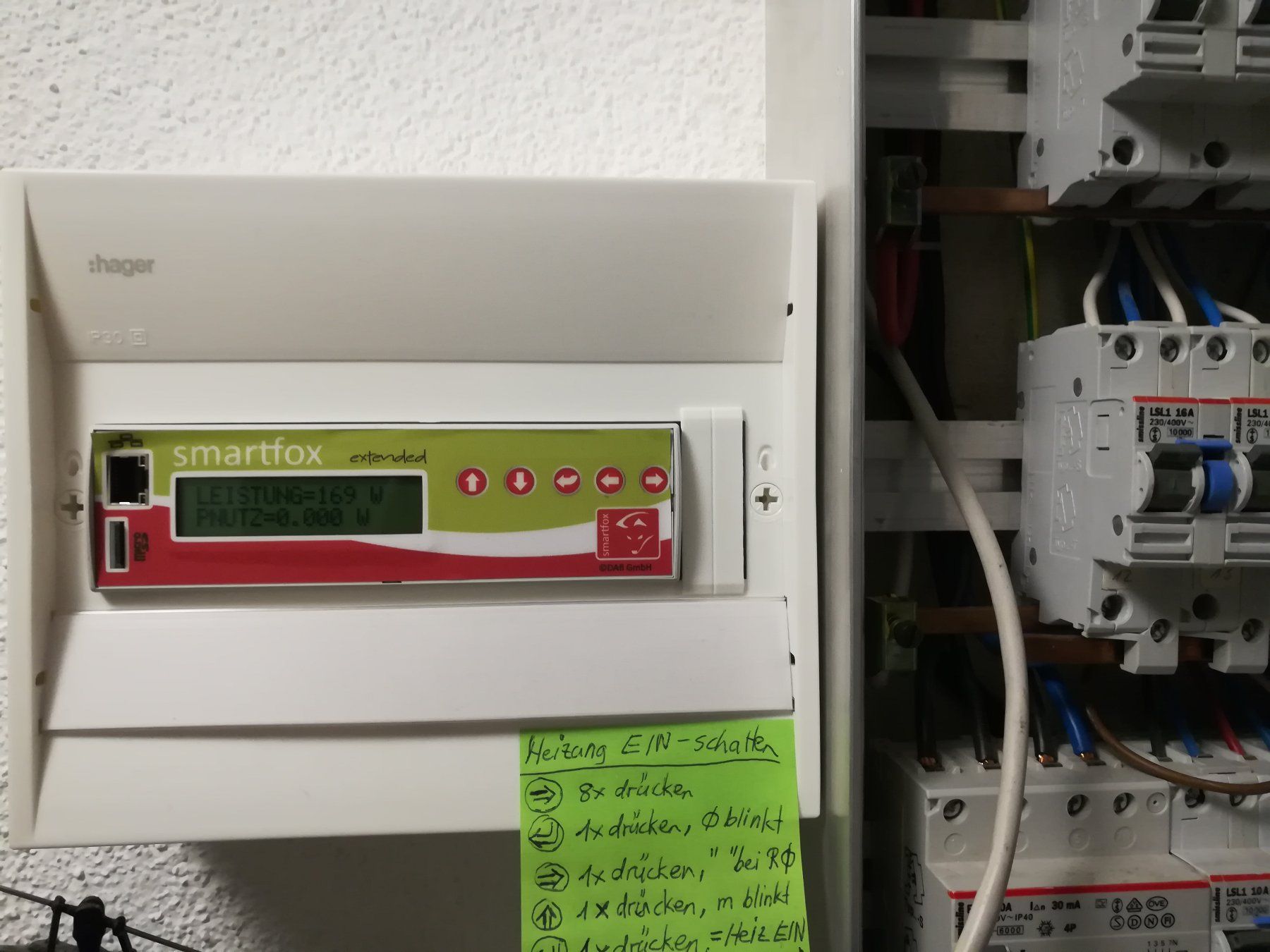 Misurare: Smartfox extended Reg Energiemanager – Usato da Grüt (Gossau ZH) venduto da Soarli-K2 3
