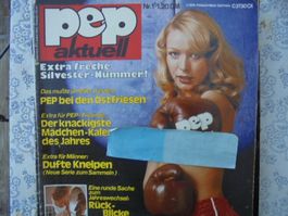Sex Magazin Erotik Deutschland 1976 Sexy PEP AKTUELL +Poster