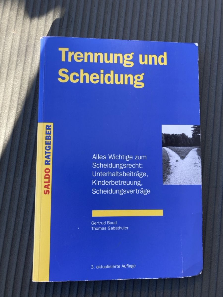 Bücher: Ratgeber Trennung und Scheidung – Gebraucht aus Mendrisio von rappoport